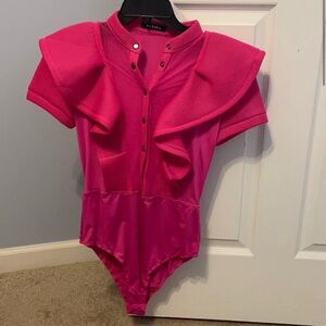 Banjul Hot Pink Bodysuit